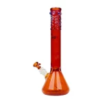 GEAR 14” Tall Beaker Tube Worked Top Bong