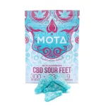 CBD Gummies (Mota) – Sour Blue Raspberry